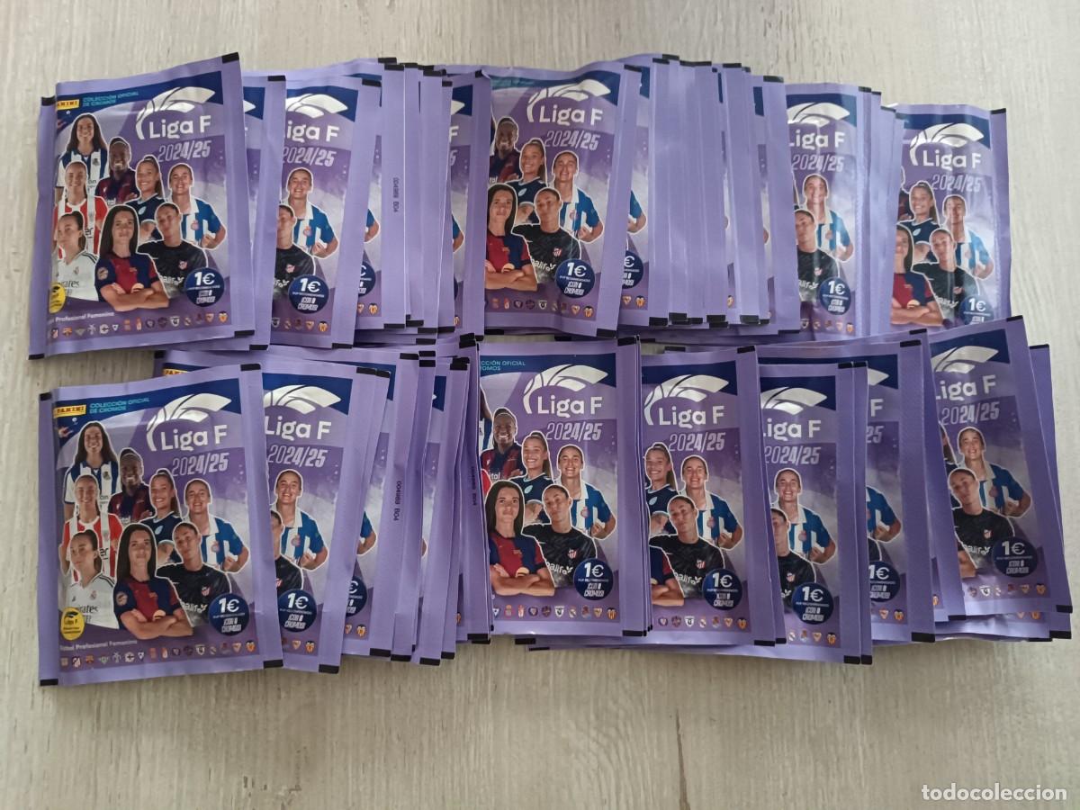 Cromos de Futebol: LOTE DE 50 SOBRES SIN ABRIR LIGA F 2024 2025 24 25