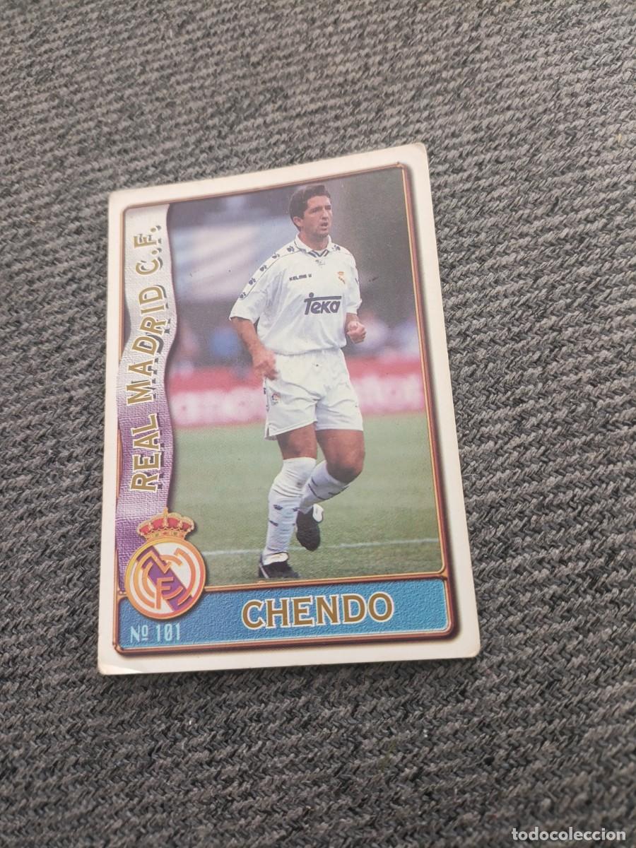 Cromos de f&uacute;tbol: Chendo Real Madrid mundicromo 96-97