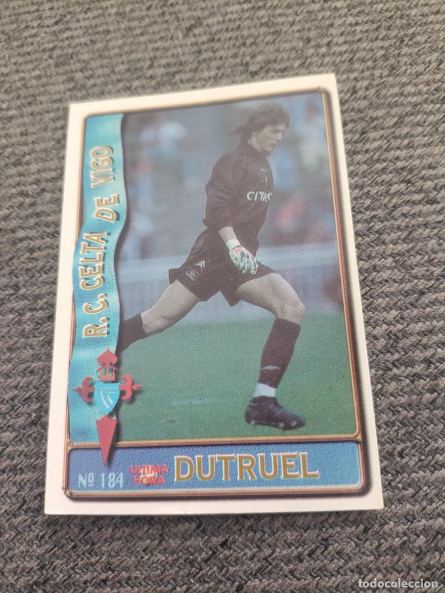 Cromos de f&uacute;tbol: Dutruel Celta de Vigo mundicromo 96-97