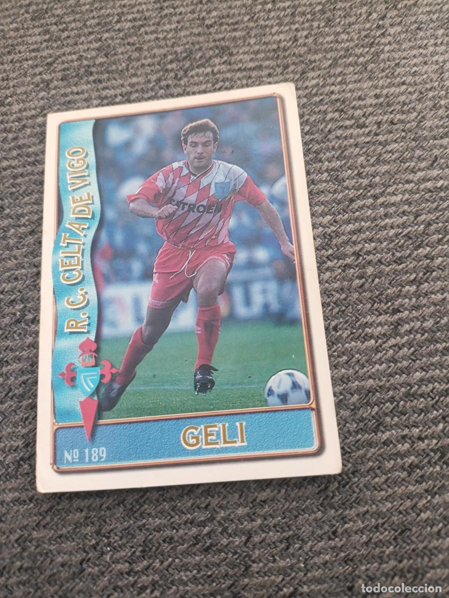 Cromos de f&uacute;tbol: Geli Celta de Vigo mundicromo 96-97