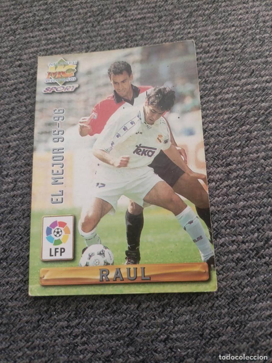 Figurine di Calcio: Ra&uacute;l Real Madrid mundicromo 96-97