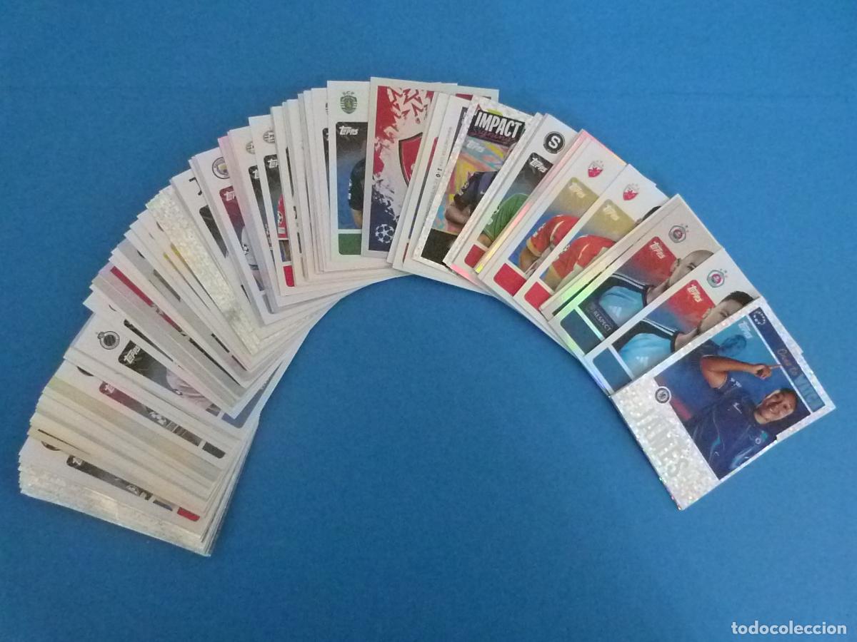 Figurine di Calcio: LOTE DE FUTBOL 130 CROMOS BASICOS DIFERENTES SIN PEGAR CHAMPIONS LEAGUE 2024-2025/24-25****LEER