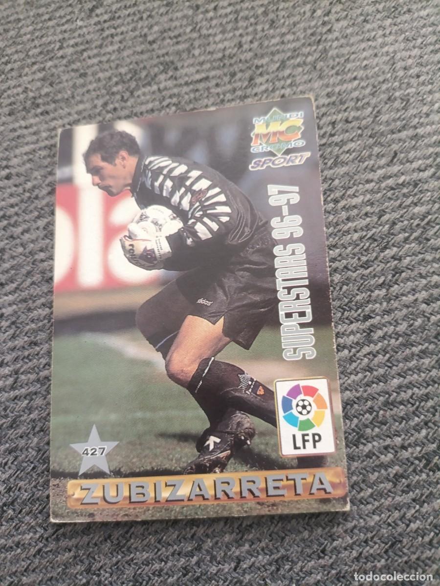 Fu&szlig;ball-Sticker: Zubizarreta/Piojo L&oacute;pez Valencia mundicromo 96-97