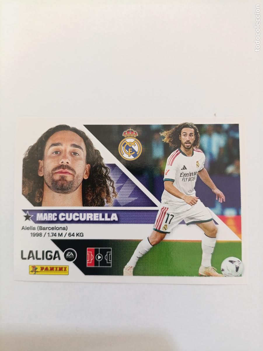 Fu&szlig;ball-Sticker: LIGA ESTE 2026 2027 ERAL MADRID FICHAJE CUCURELLA N&ordm;29