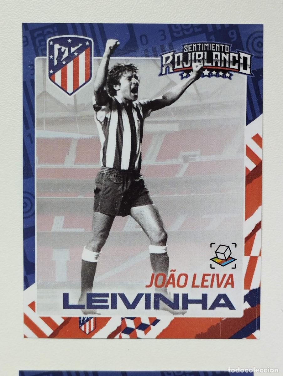 Cromos de Futebol: CROMO ATLETICO DE MADRID - SENTIMIENTO ROJIBLANCO - DELANTEROS - JOAO LEIVA LEIVINHA
