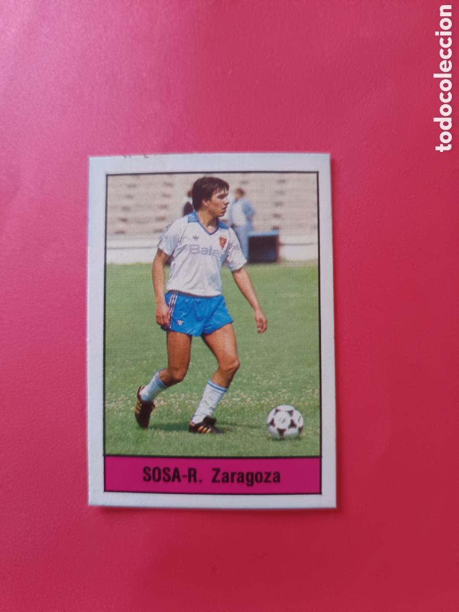 Cromos de Futebol: LISEL 85-86 SOSA FICHAJE BIS 323-A MUY DIF&Iacute;CIL