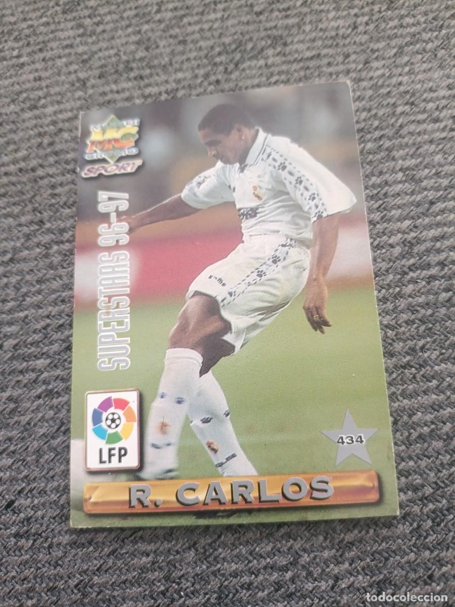 Football Stickers: Roberto Carlos/Seedorf Real Madrid mundicromo 96-97