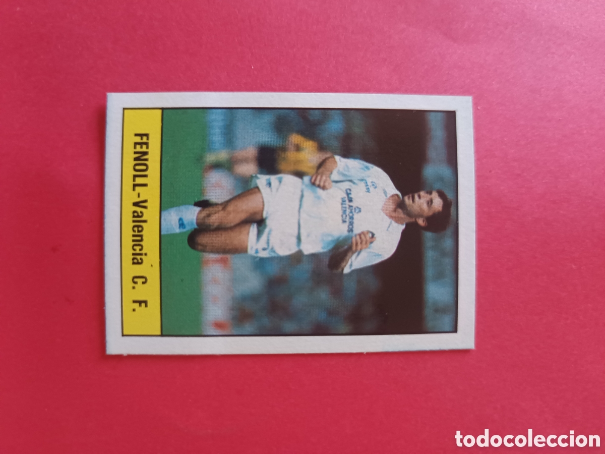 Cromos de Futebol: LISEL 85-86 FENOLL FICHAJE BIS 324-A NUNCA PEGADO MUY DIF&Iacute;CIL