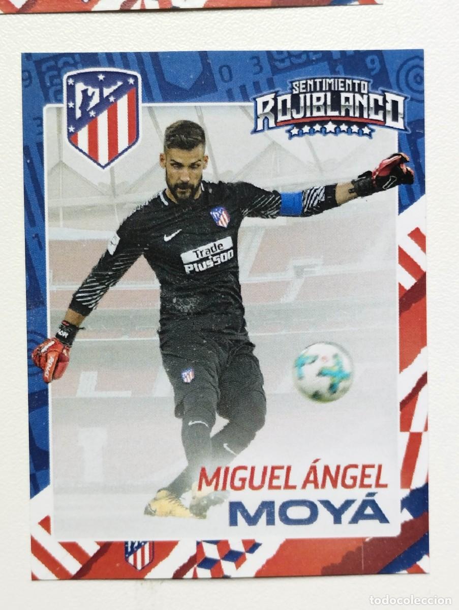 Cromos de Futebol: CROMO ATLETICO DE MADRID - SENTIMIENTO ROJIBLANCO - PORTEROS - MIGUEL ANGEL MOYA
