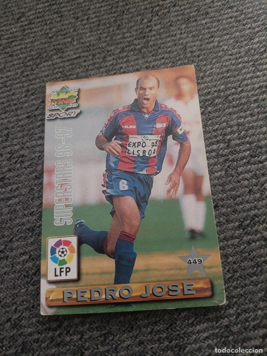 Football Stickers: Mundicromo 96-97 Pedro Jos&eacute;/Visnjic 449