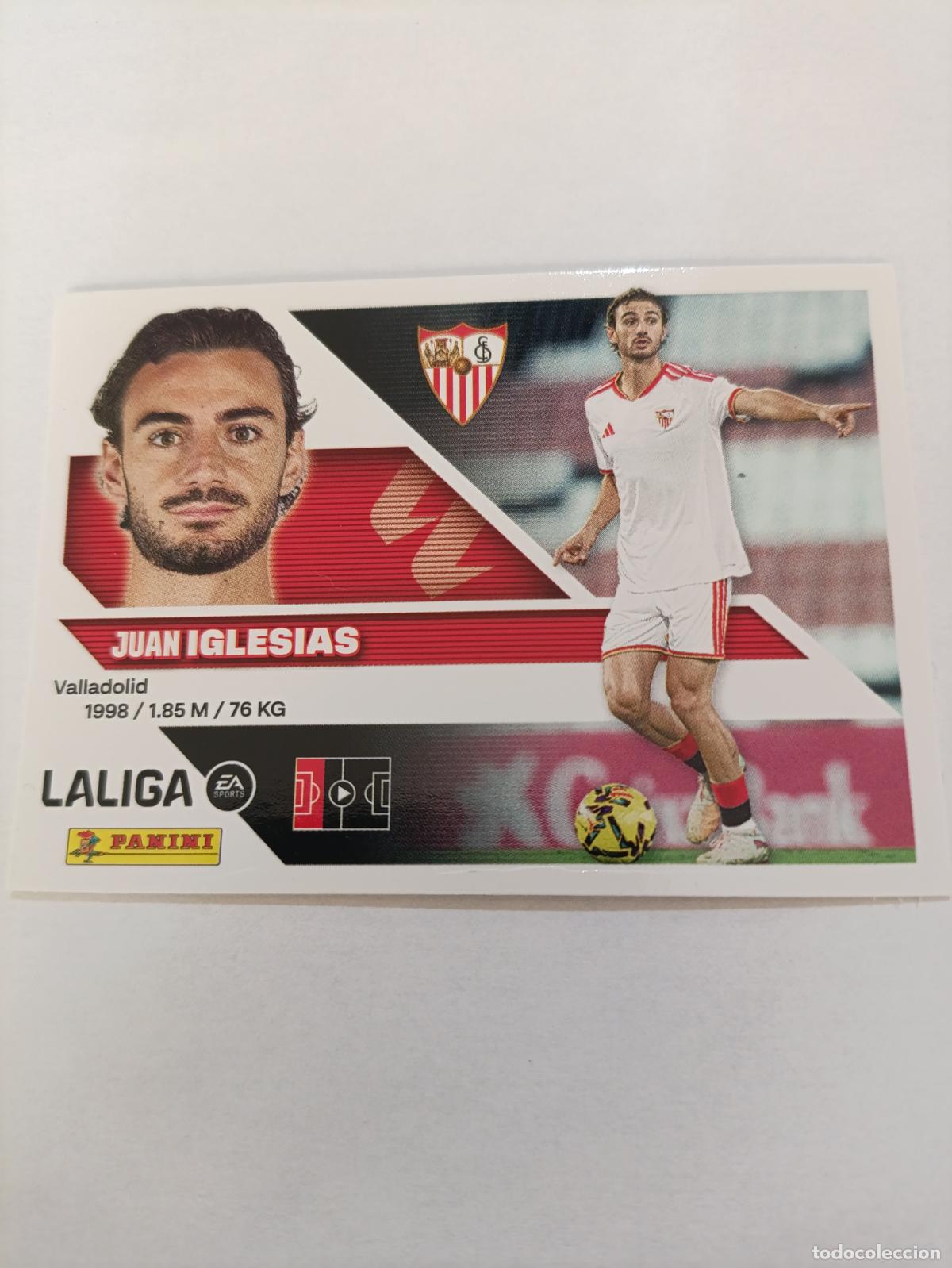Football Stickers: LIGA ESTE 2026 2027 SEVILLA FC IGLESIAS BIS N&ordm;6