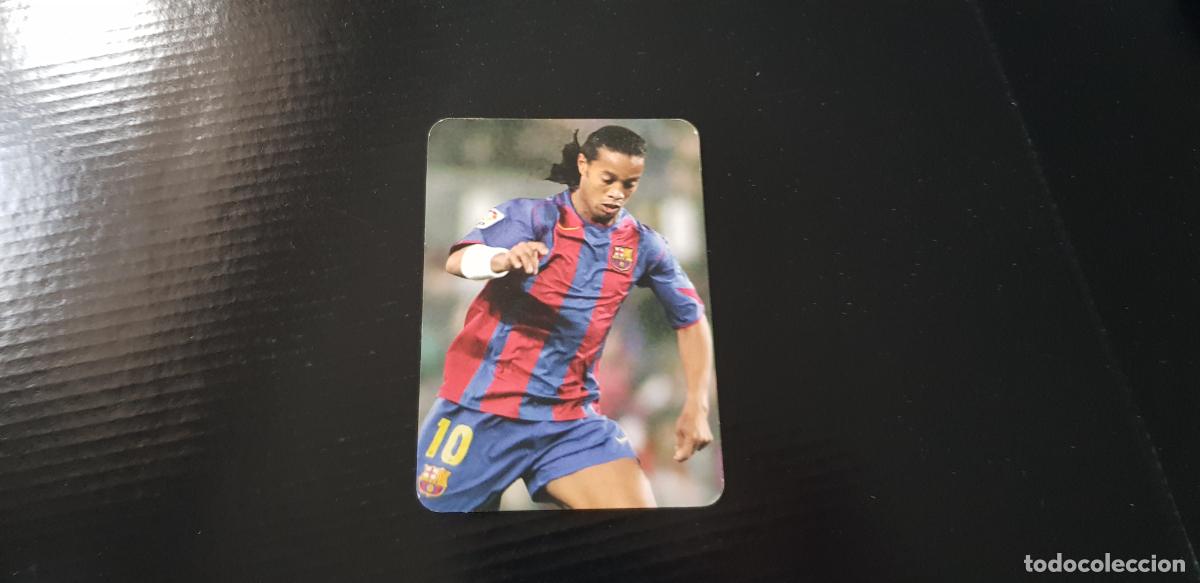 Football Stickers: 541 RONALDINHO - FC. BARCELONA MUNDICROMO 2005 2006 05 06