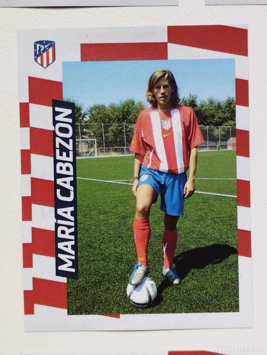 Cromos de Futebol: CROMO ATLETICO DE MADRID - SENTIMIENTO ROJIBLANCO - FUTBOL FEMENINO - MARIA CABEZON