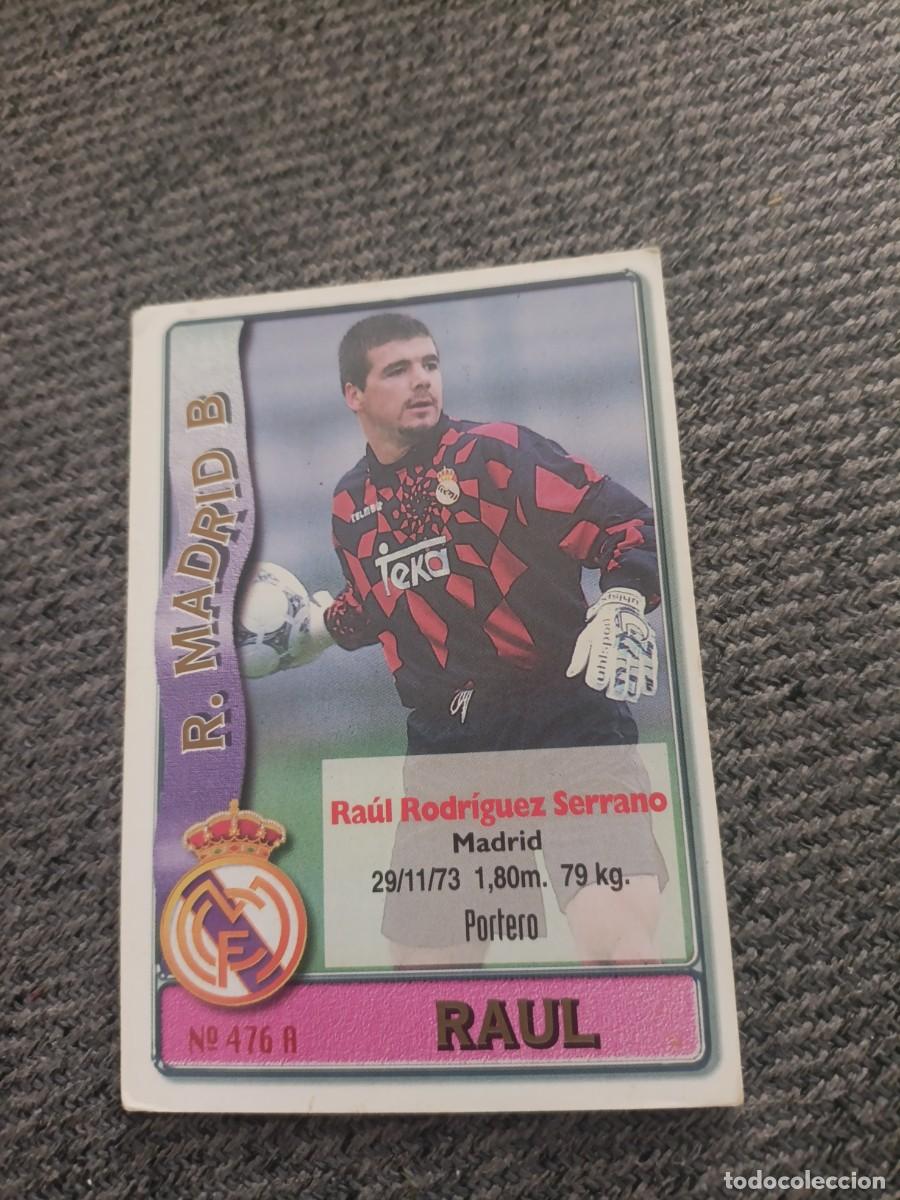 Fu&szlig;ball-Sticker: Mundicromo 96-97 Ra&uacute;l/Rivera Real Madrid Castilla