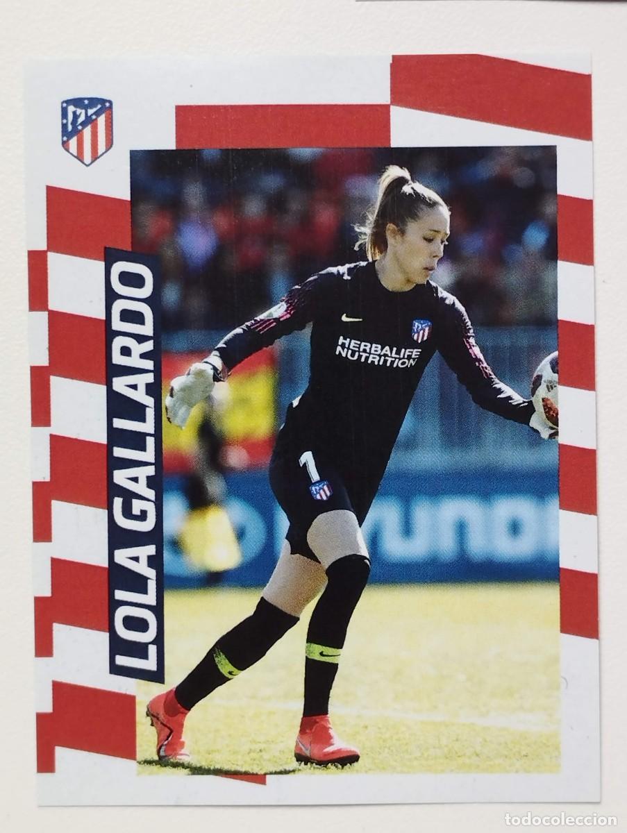 Cromos de Futebol: CROMO ATLETICO DE MADRID - SENTIMIENTO ROJIBLANCO - FUTBOL FEMENINO - LOLA GALLARDO