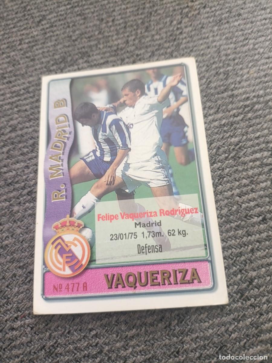 Fu&szlig;ball-Sticker: Mundicromo 96-97 Vaqueriza/Iarley Real Madrid Castilla