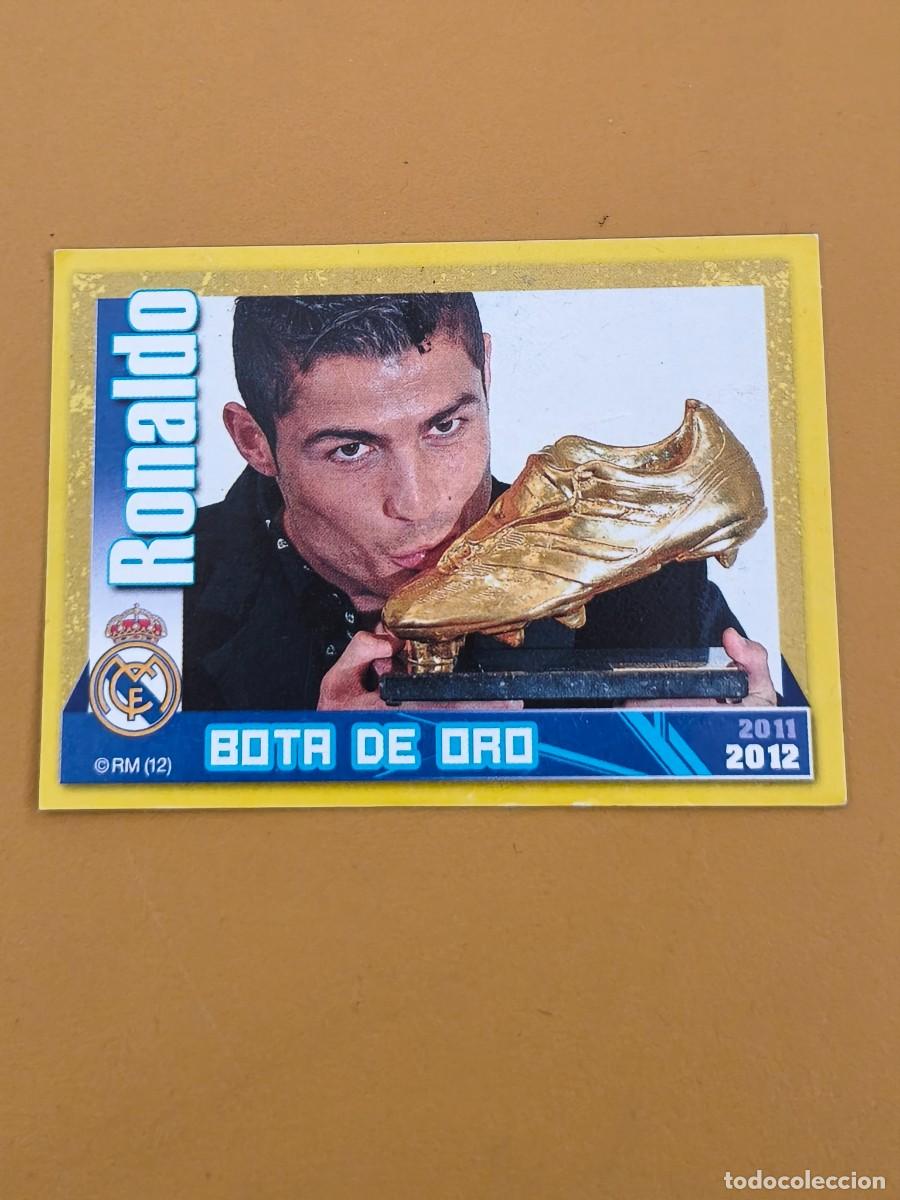 Cromos de Futebol: ronaldo bota oro, 2011 12 coleccion oficial real madrid