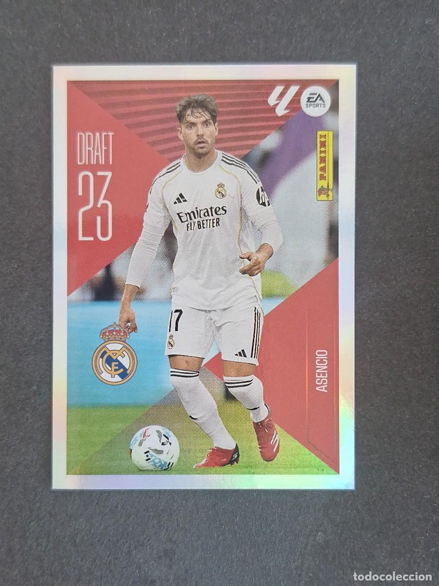 Football Stickers: L3 ASENCIO REAL MADRID DRAFT 23 LIGA ESTE 2026 2027 26 27 NUNCA PEGADO SIN PEGAR