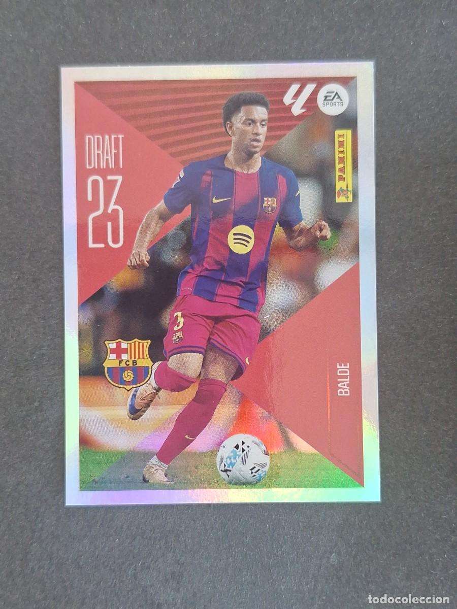 Football Stickers: L3 BALDE F. C. BARCELONA DRAFT 23 LIGA ESTE 2026 2027 26 27 NUNCA PEGADO SIN PEGAR