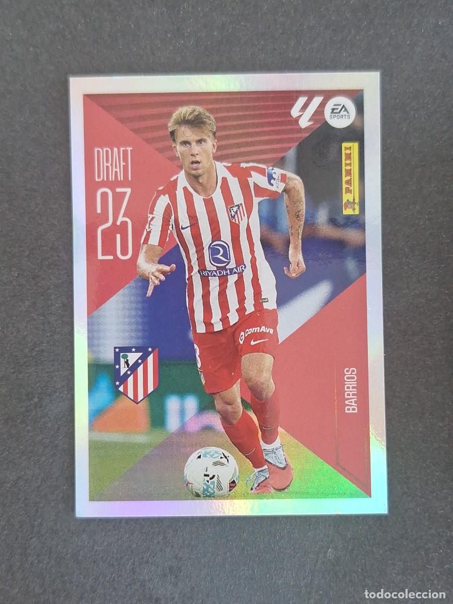 Football Stickers: L3 BARRIOS ATLETICO DE MADRID DRAFT 23 LIGA ESTE 2026 2027 26 27 NUNCA PEGADO SIN PEGAR