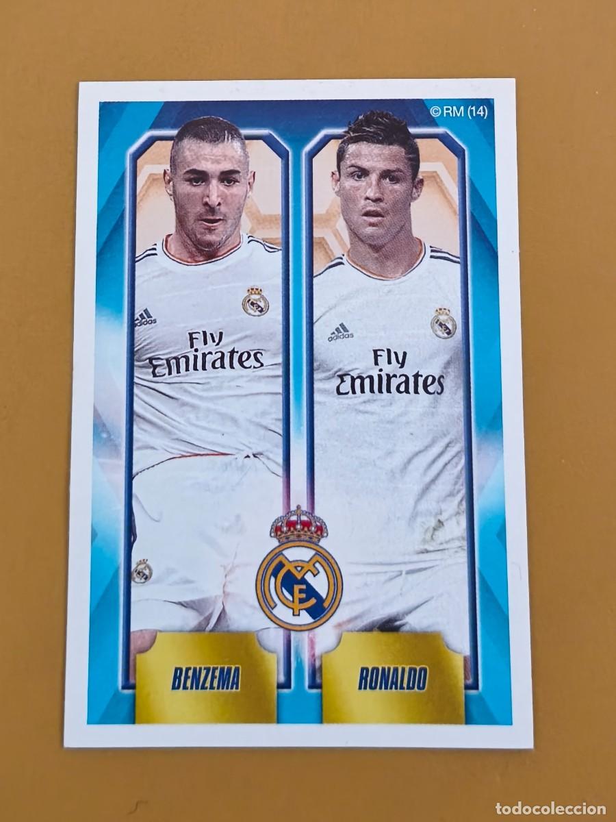 Cromos de Futebol: ronaldo benzema, 2013 14 coleccion oficial real madrid