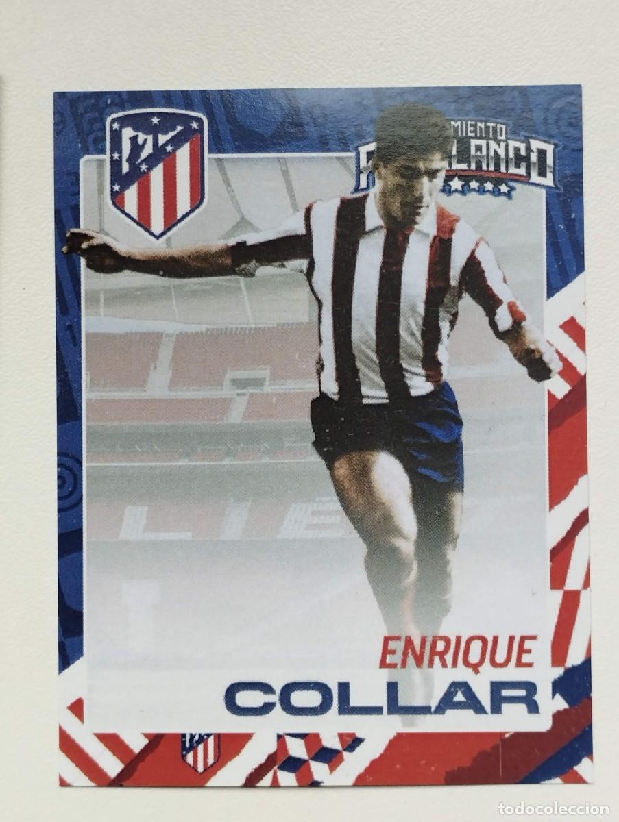 Cromos de Futebol: CROMO ATLETICO DE MADRID - SENTIMIENTO ROJIBLANCO - GOLEADORES - ENRIQUE COLLAR