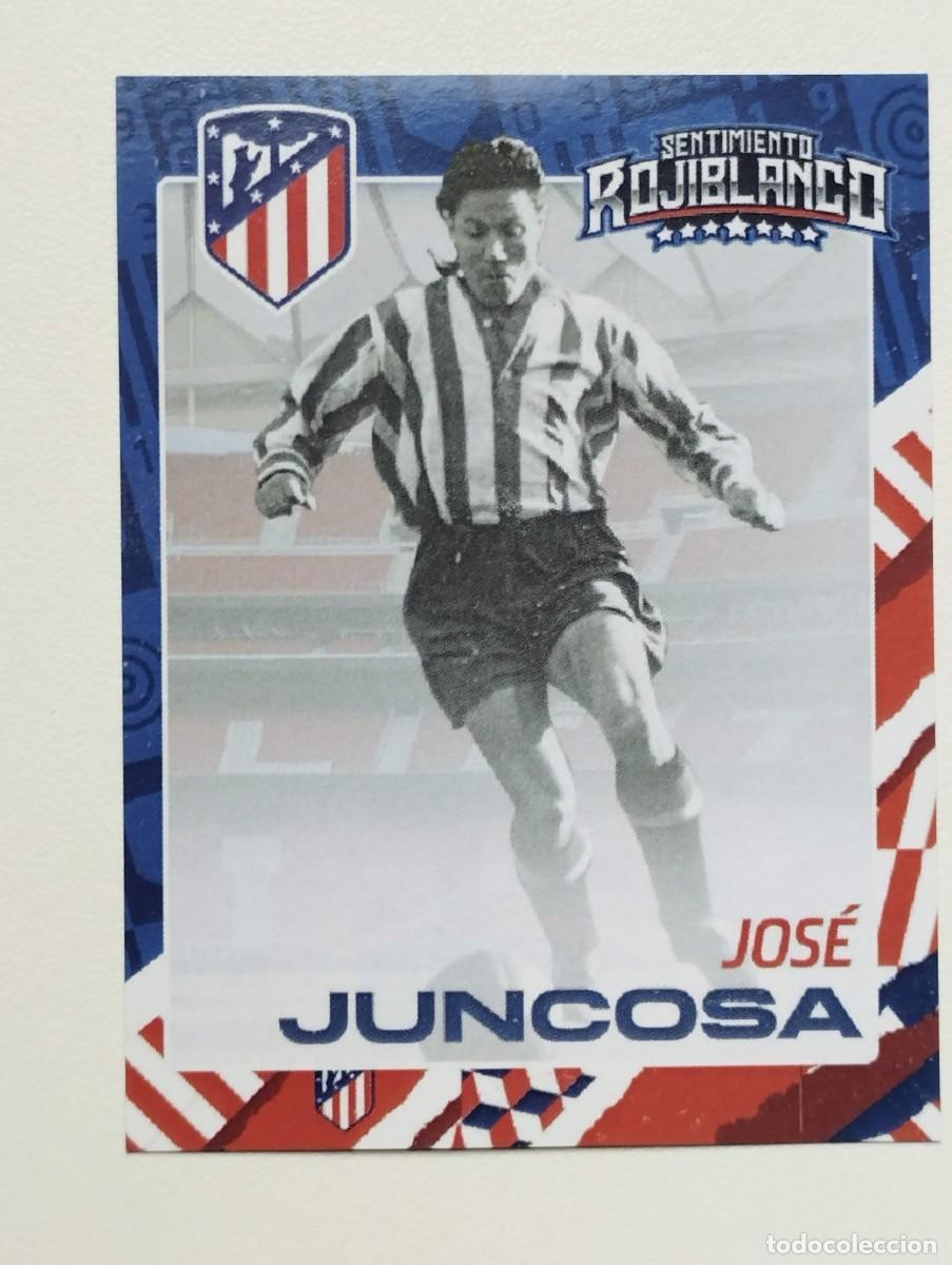 Cromos de Futebol: CROMO ATLETICO DE MADRID - SENTIMIENTO ROJIBLANCO - GOLEADORES - JOSE JUNCOSA