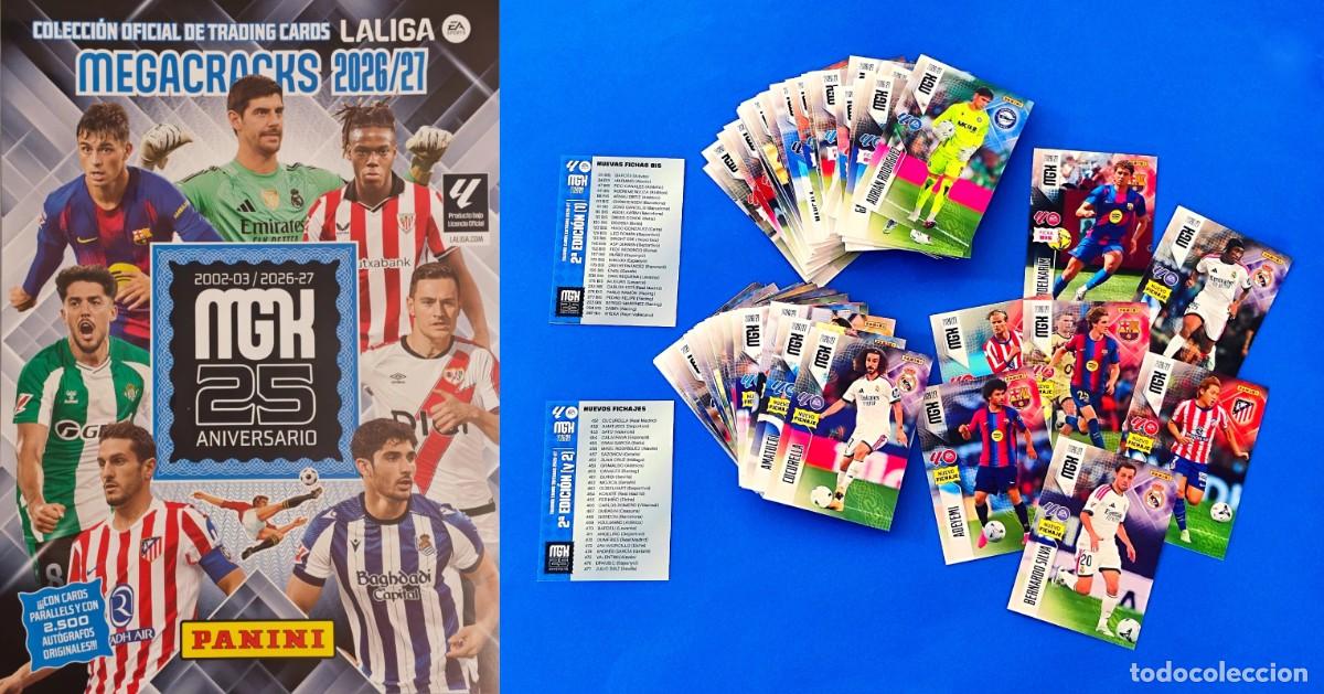 Football Stickers: Megacracks 2026 2027 / 26 27 1&ordf; y 2&ordf; Segunda Edici&oacute;n Abdelkarim Diomande Gordon (lea descripci&oacute;n)