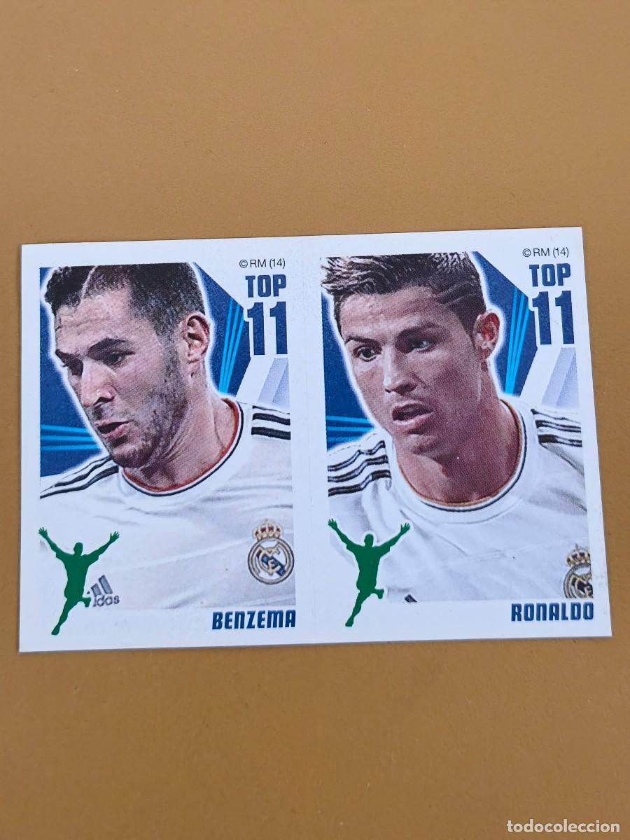 Cromos de Futebol: ronaldo benzema, 2013 14 coleccion oficial real madrid