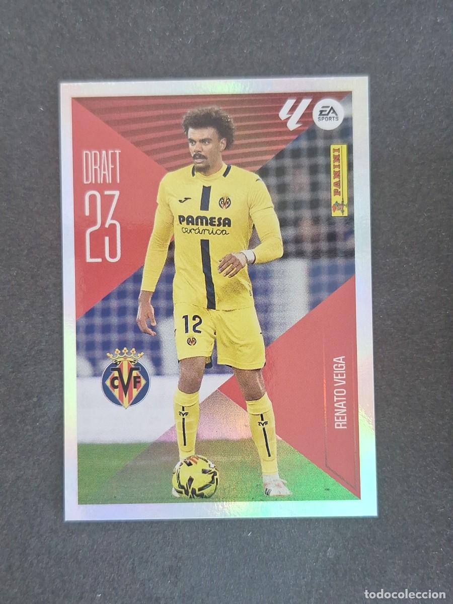 Figurine di Calcio: L3 RENATO VEIGA VILLARREAL C. F. DRAFT 23 LIGA ESTE 2026 2027 26 27 NUNCA PEGADO SIN PEGAR