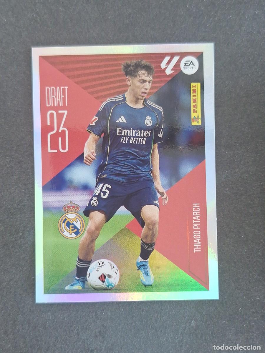 Cromos de Futebol: L3 THIAGO PITARCH REAL MADRID DRAFT 23 LIGA ESTE 2026 2027 26 27 NUNCA PEGADO SIN PEGAR