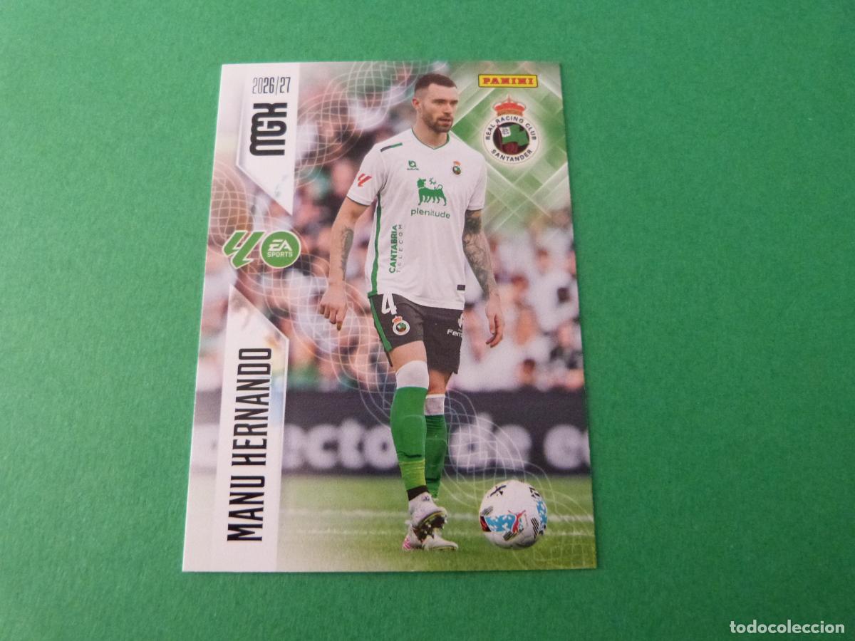 Cromos de Futebol: TRADING CARD FUTBOL MANU HERNANDO RACING SANTANDER N&ordm; 278 LIGA MEGACRACKS 2026-2027/26-27 PANINI
