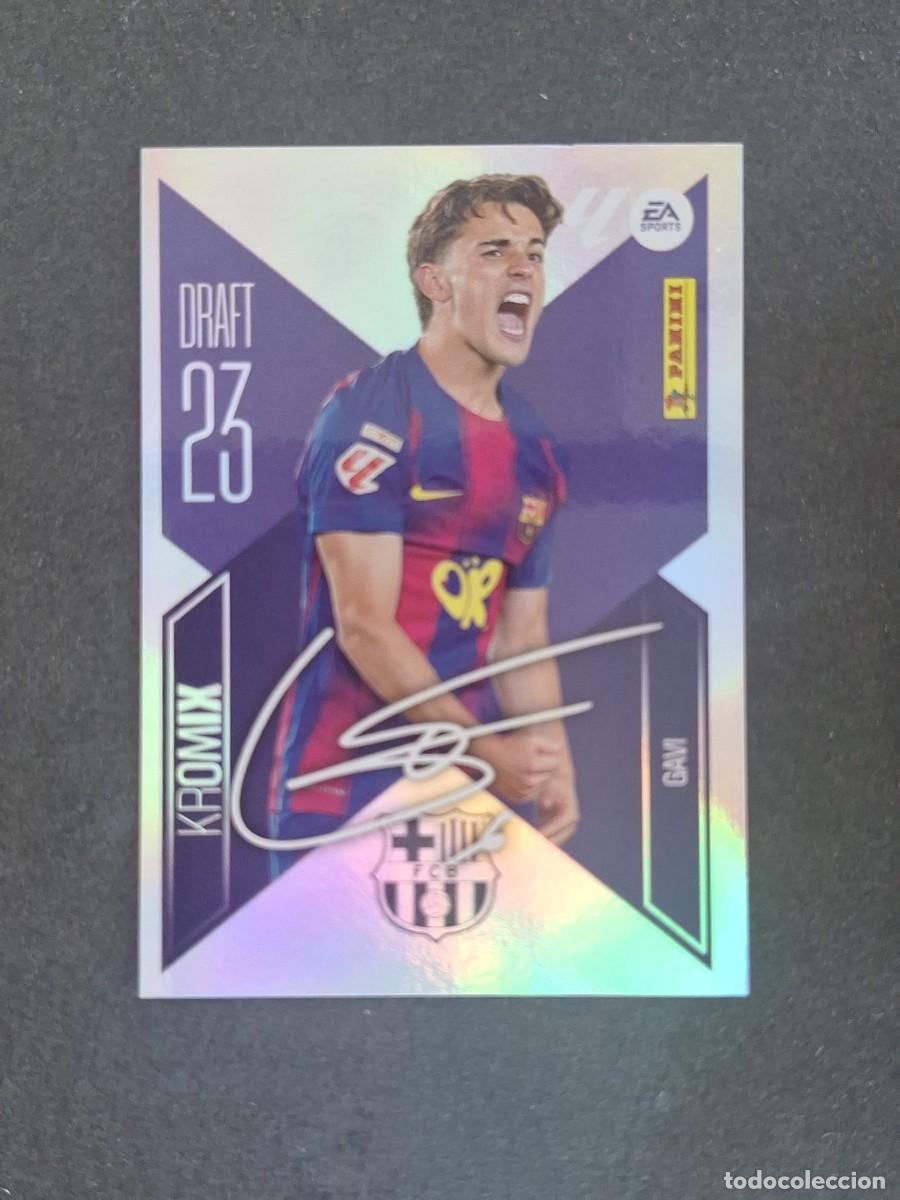 Cartes &agrave; collectionner de Football: L3 GAVI F. C. BARCELONA DRAFT 23 KROMIX LIGA ESTE 2026 2027 26 27 NUNCA PEGADO SIN PEGAR