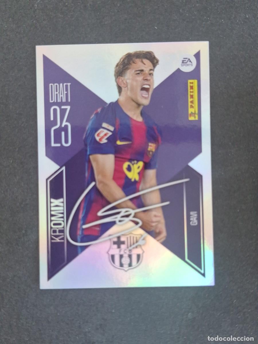 Cartes &agrave; collectionner de Football: L3 GAVI F. C. BARCELONA DRAFT 23 KROMIX LIGA ESTE 2026 2027 26 27 NUNCA PEGADO SIN PEGAR