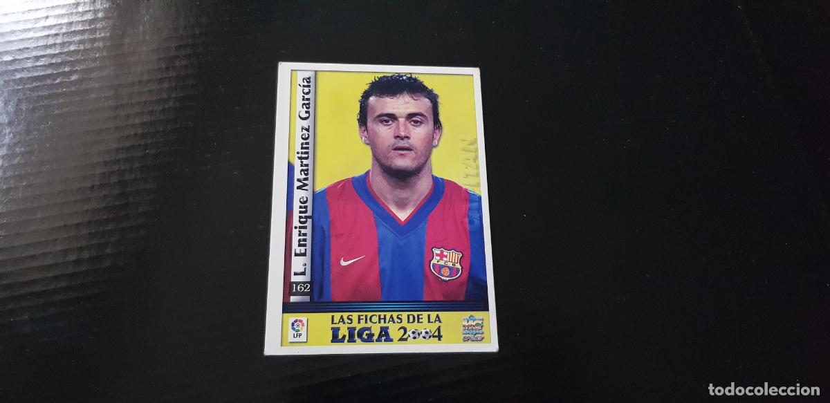 Cartes &agrave; collectionner de Football: 162 LUIS ENRIQUE F.C. BARCELONA MUNDICROMO 2003 2004 03-04