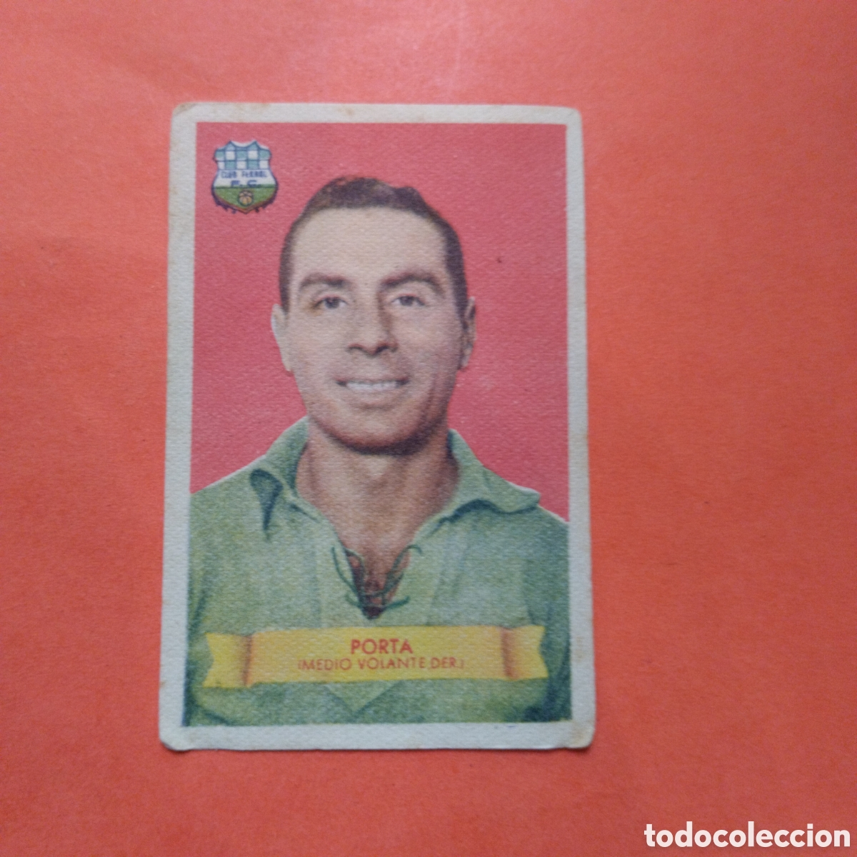 Cromos de Futebol: CROMO FUTBOL PORTA FERROL CAMPEONES 1949 BRUGUERA NUNCA PEGADO