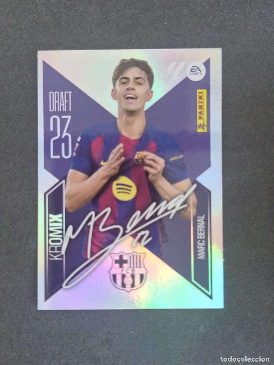 Football Stickers: L3 MARC BERNAL F. C. BARCELONA DRAFT 23 KROMIX LIGA ESTE 2026 2027 26 27 NUNCA PEGADO SIN PEGAR