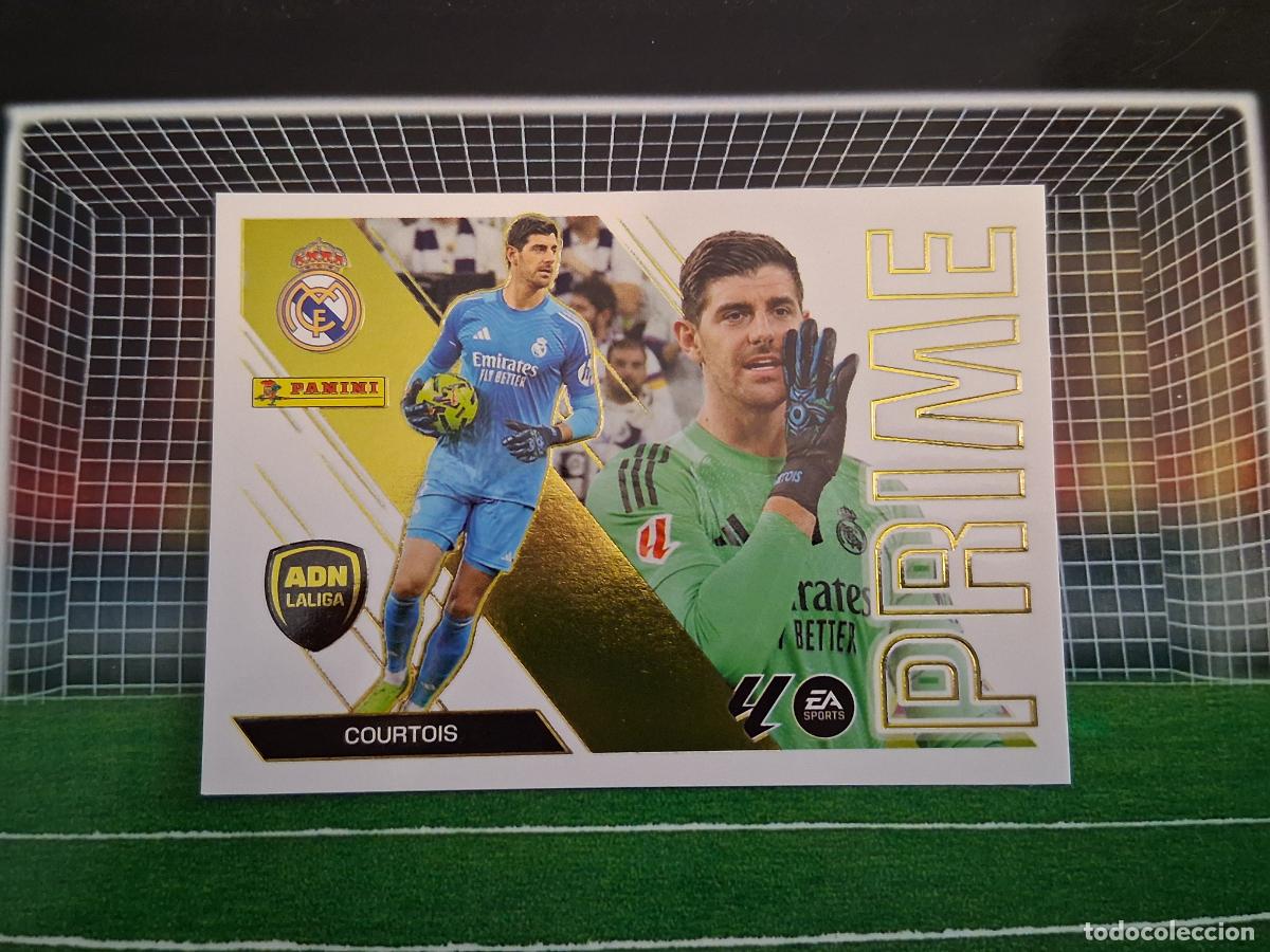 Football Stickers: 3 COURTOIS REAL MADRID ADN LALIGA PRIME LIGA FUTBOL EDICIONES ESTE 2026 2027 26 27