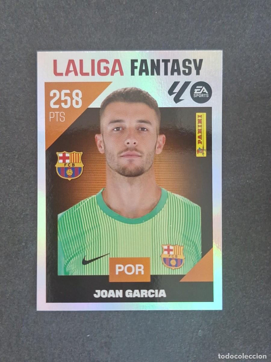Football Stickers: L3 JOAN GARCIA F. C. BARCELONA LA LIGA FANTASY LIGA ESTE 2026 2027 26 27 NUNCA PEGADO SIN PEGAR