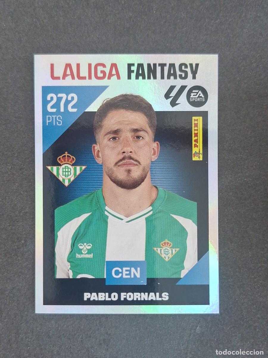 Football Stickers: L3 PABLO FORNALS REAL BETIS LA LIGA FANTASY LIGA ESTE 2026 2027 26 27 NUNCA PEGADO SIN PEGAR