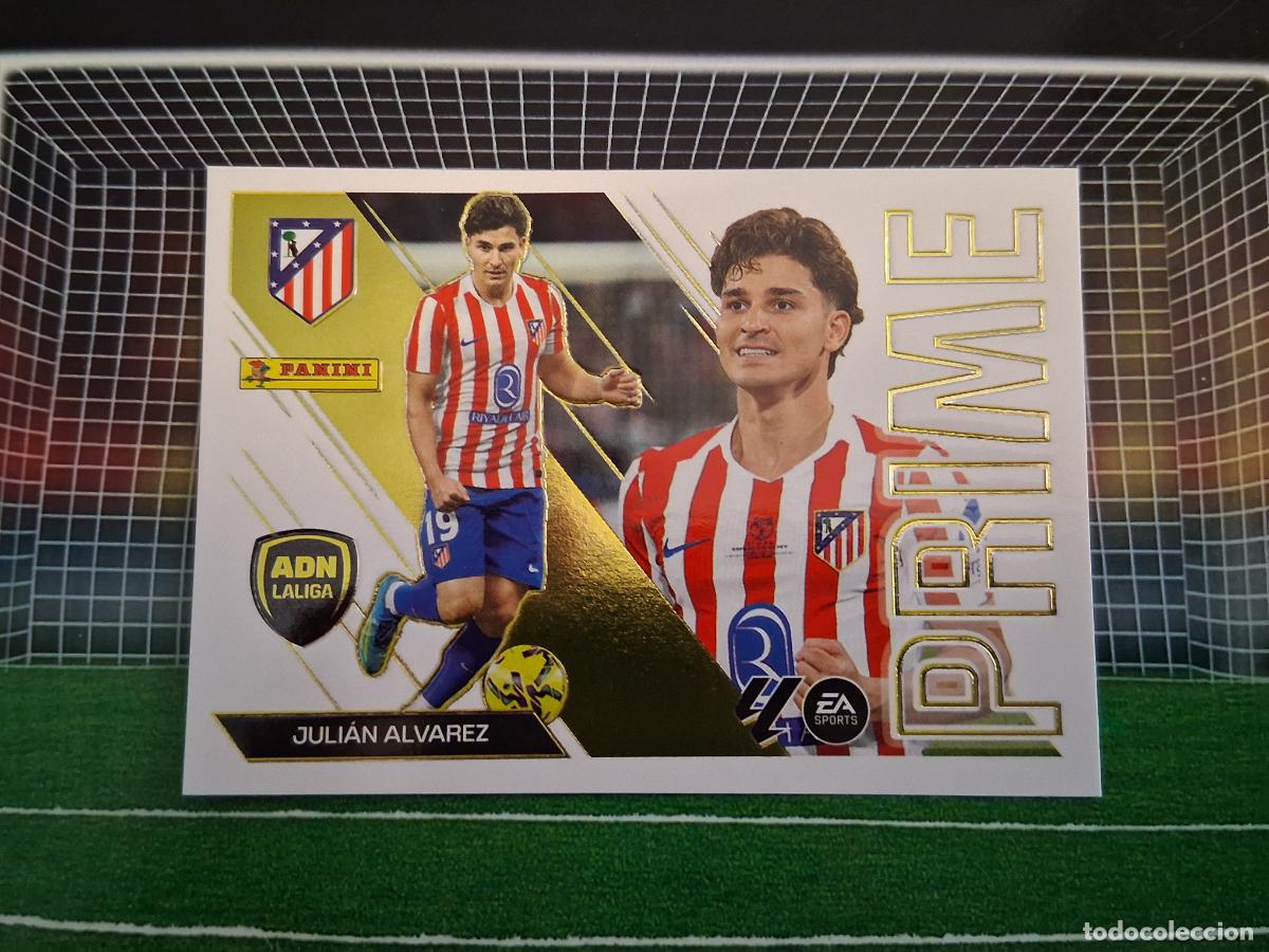 Football Stickers: 5 JULIAN ALVAREZ ATLETICO DE MADRID ADN LALIGA PRIME FUTBOL EDICIONES ESTE PANINI 2026 2027 26 27