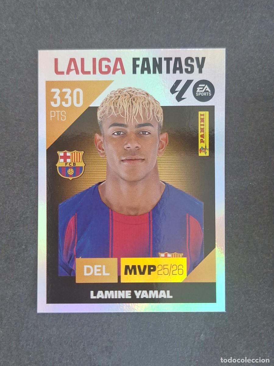 Football Stickers: L3 LAMINE YAMAL F. C. BARCELONA LA LIGA FANTASY LIGA ESTE 2026 2027 26 27 NUNCA PEGADO SIN PEGAR
