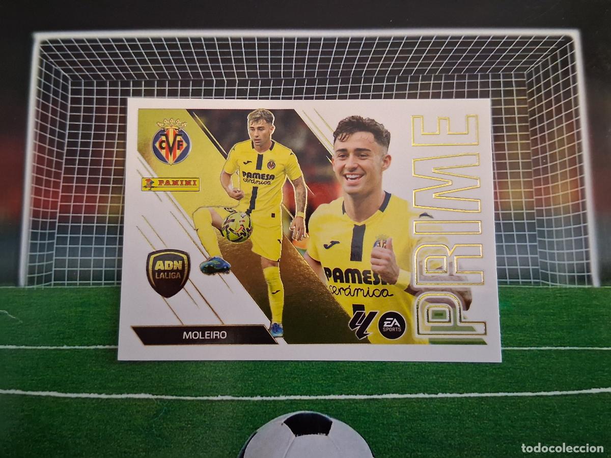 Cromos de f&uacute;tbol: 9 MOLEIRO VILLARREAL ADN LALIGA PRIME LIGA FUTBOL EDICIONES ESTE PANINI 2026 2027 26 27