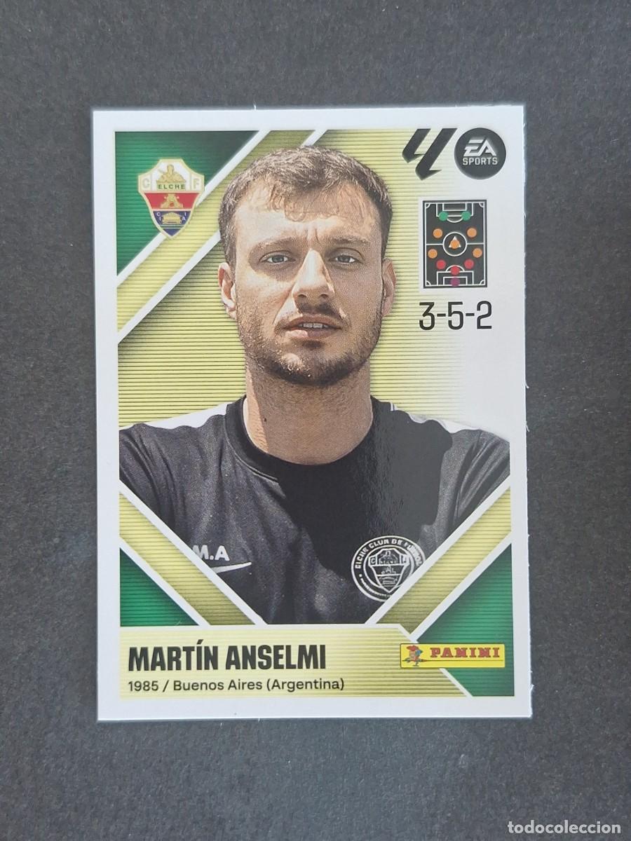 Cromos de Futebol: L3 MARTIN ANSELMI ENTRENADOR ELCHE C. F. LIGA ESTE 2026 2027 26 27 NUNCA PEGADO SIN PEGAR