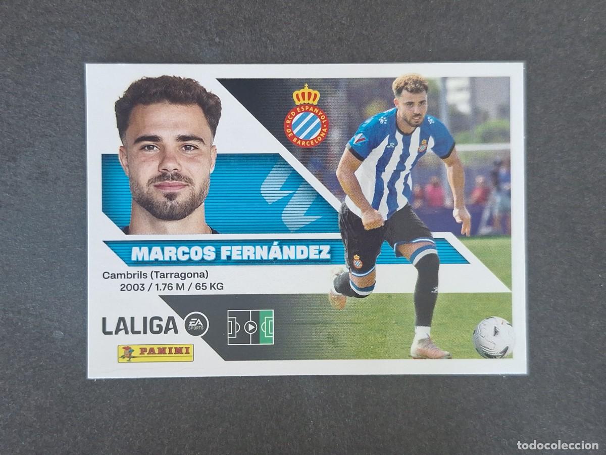 Figurine di Calcio: L3 MARCOS FERNANDEZ R. C. D. ESPA&Ntilde;OL LIGA ESTE 2026 2027 26 27 NUNCA PEGADO SIN PEGAR