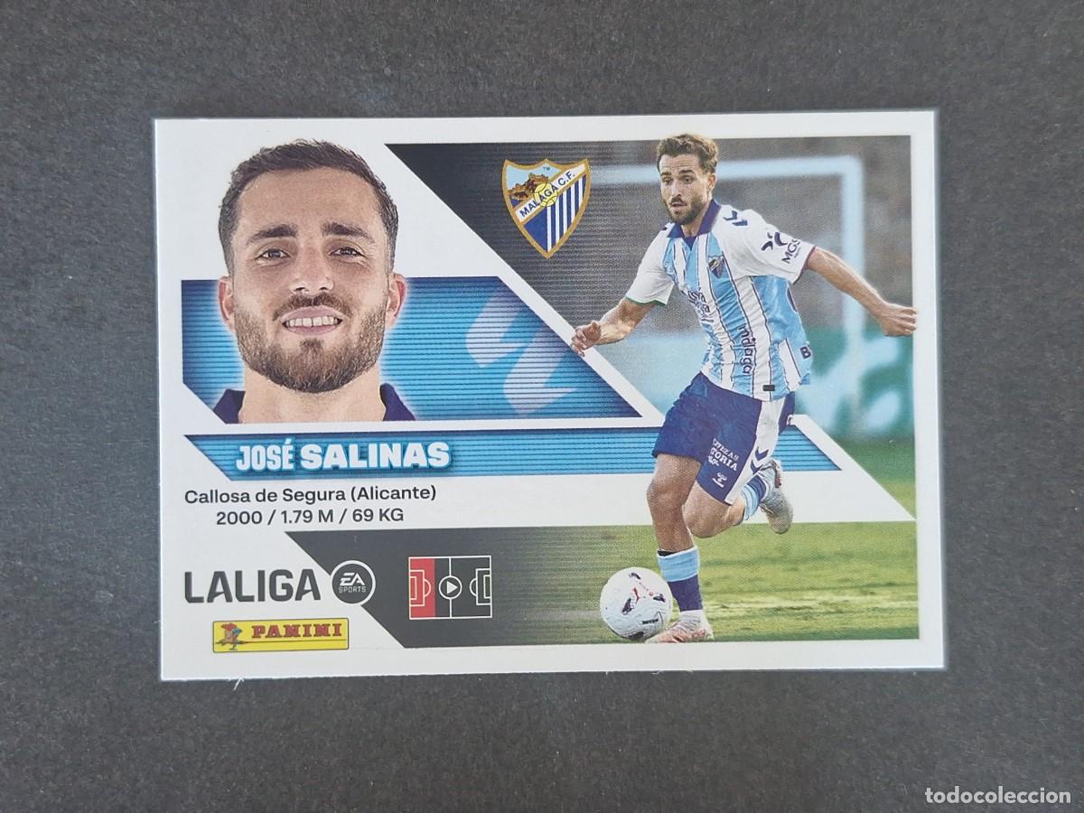 Cromos de Futebol: L3 SALINAS MALAGA C. F. LIGA ESTE 2026 2027 26 27 NUNCA PEGADO SIN PEGAR