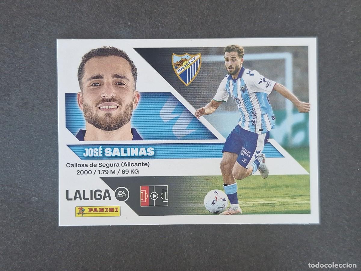 Cromos de Futebol: L3 SALINAS MALAGA C. F. LIGA ESTE 2026 2027 26 27 NUNCA PEGADO SIN PEGAR