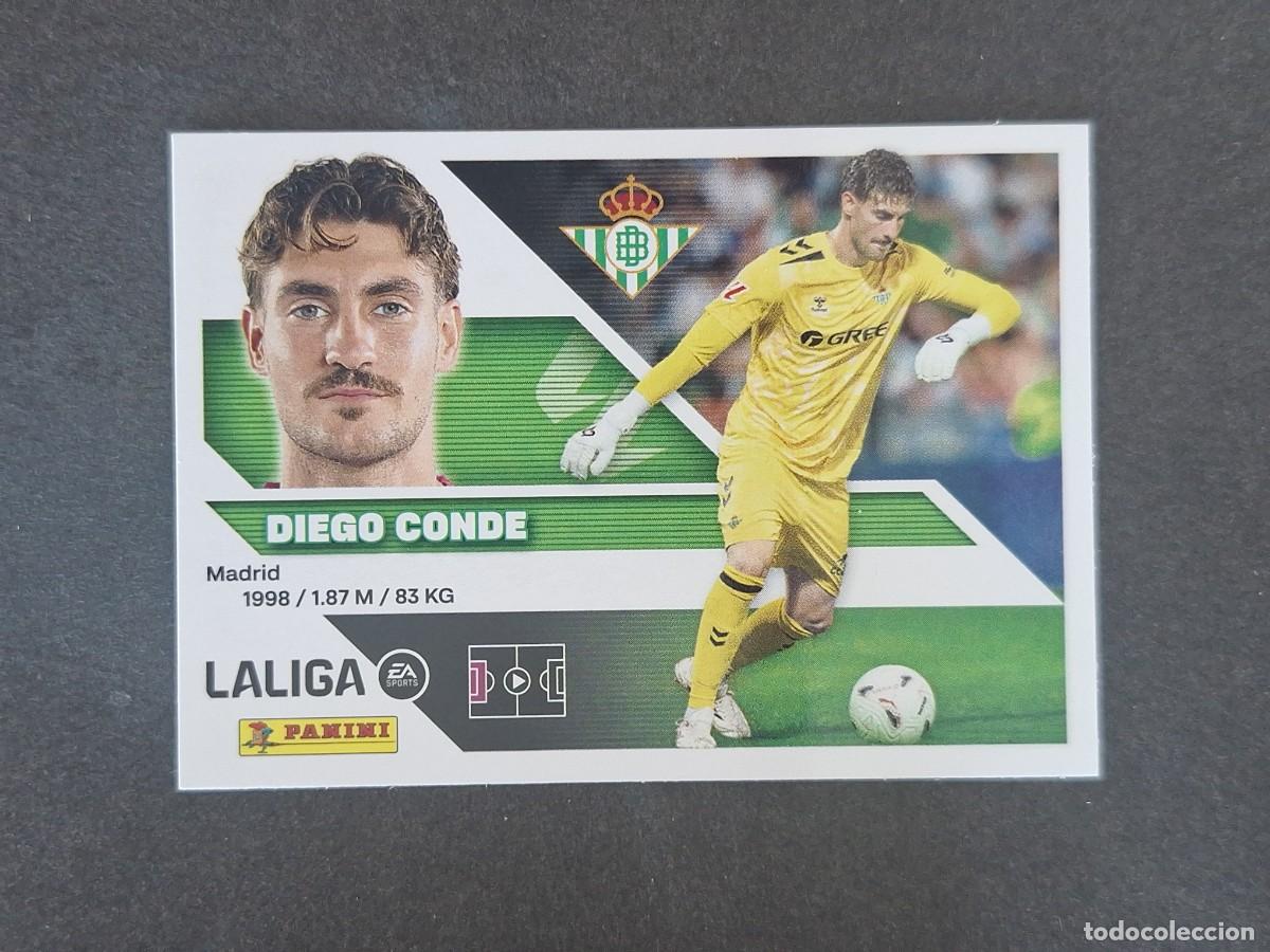 Cromos de Futebol: L3 DIEGO CONDE REAL BETIS BALOMPIE COLOCA LIGA ESTE 2026 2027 26 27 NUNCA PEGADO SIN PEGAR