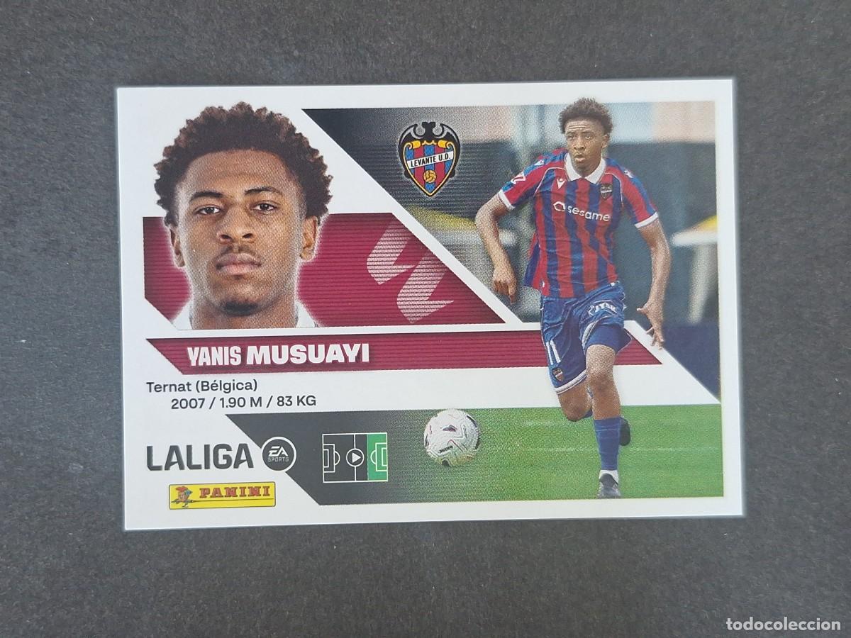 Cromos de Futebol: L3 MUSUAYI LEVANTE U. D. COLOCA LIGA ESTE 2026 2027 26 27 NUNCA PEGADO SIN PEGAR