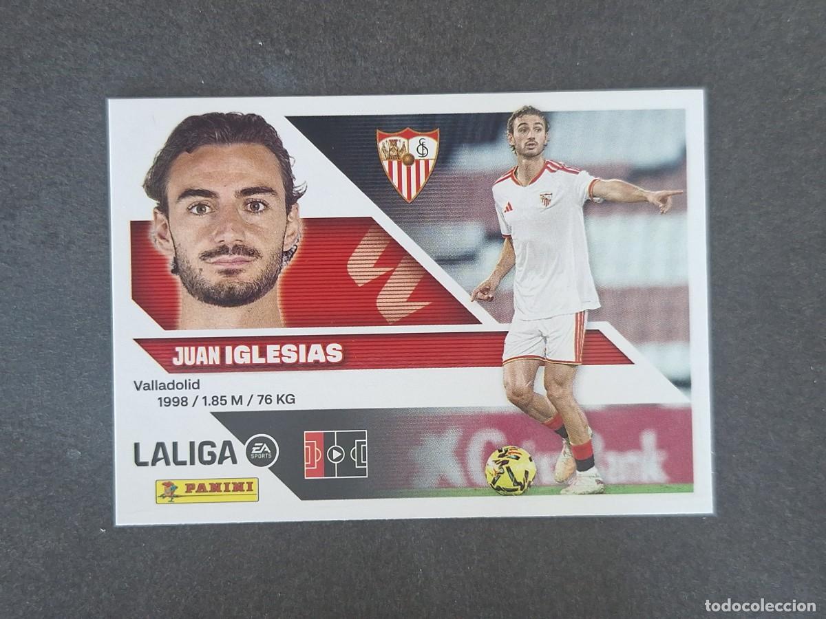 Cromos de Futebol: L3 JUAN IGLESIAS SEVILLA F. C. COLOCA LIGA ESTE 2026 2027 26 27 NUNCA PEGADO SIN PEGAR